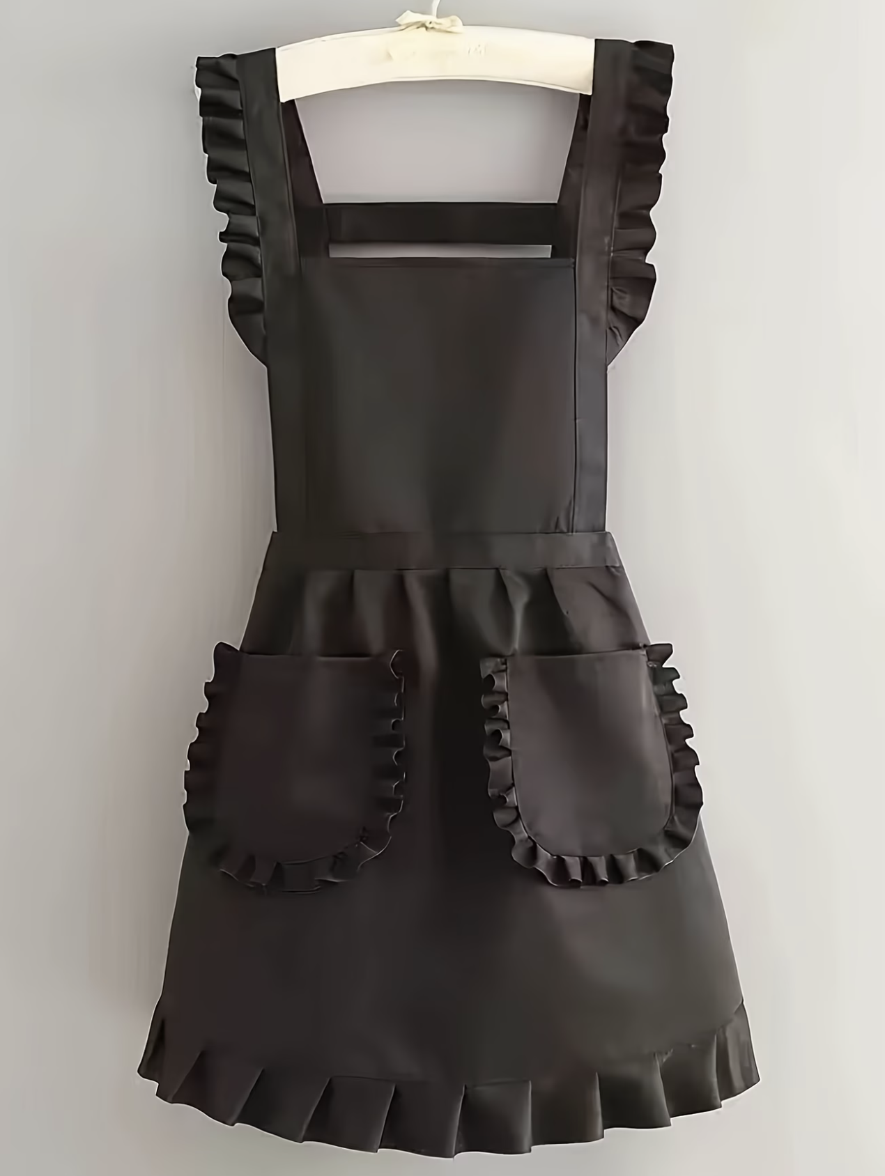 Vintage zástera – čierna